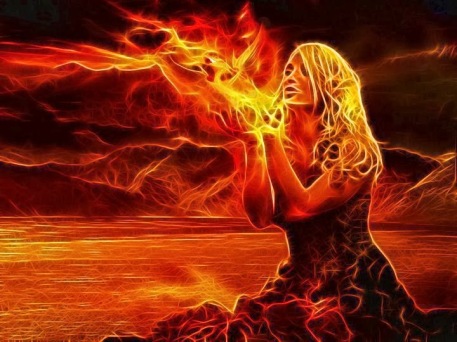 fantasy-art-with-girl-made-of-orang-fire